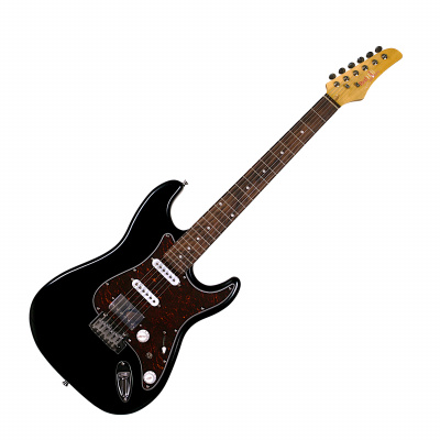 REDHILL REDHILL STM300 BK - электрогитара, Stratocaster, S-S-H, ольха/клен+палисандр, цвет черный
