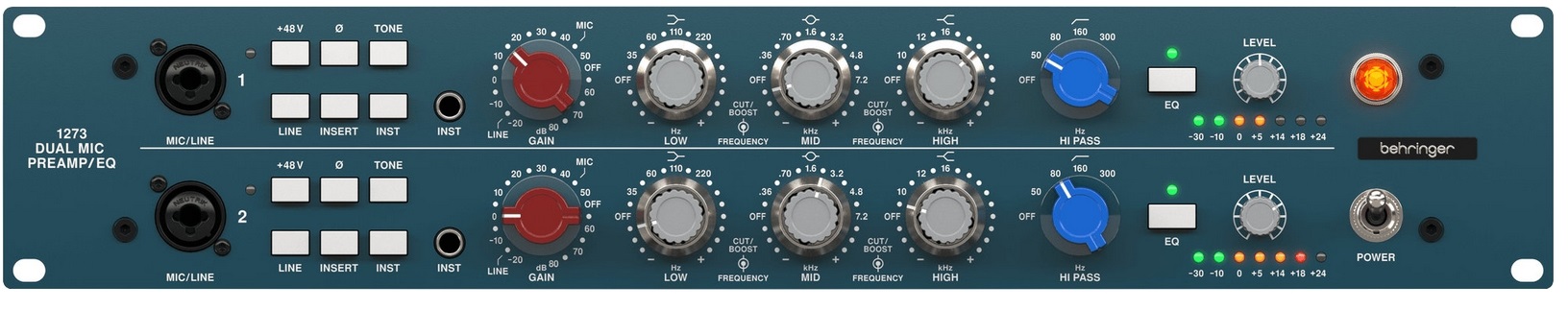 Новинка BEHRINGER 1273 - Откройте для себя легендарный британский Звук.