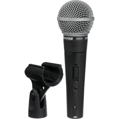 SHURE SHURE SM58S - вокальный микрофон (50-15000Hz) с выключателем